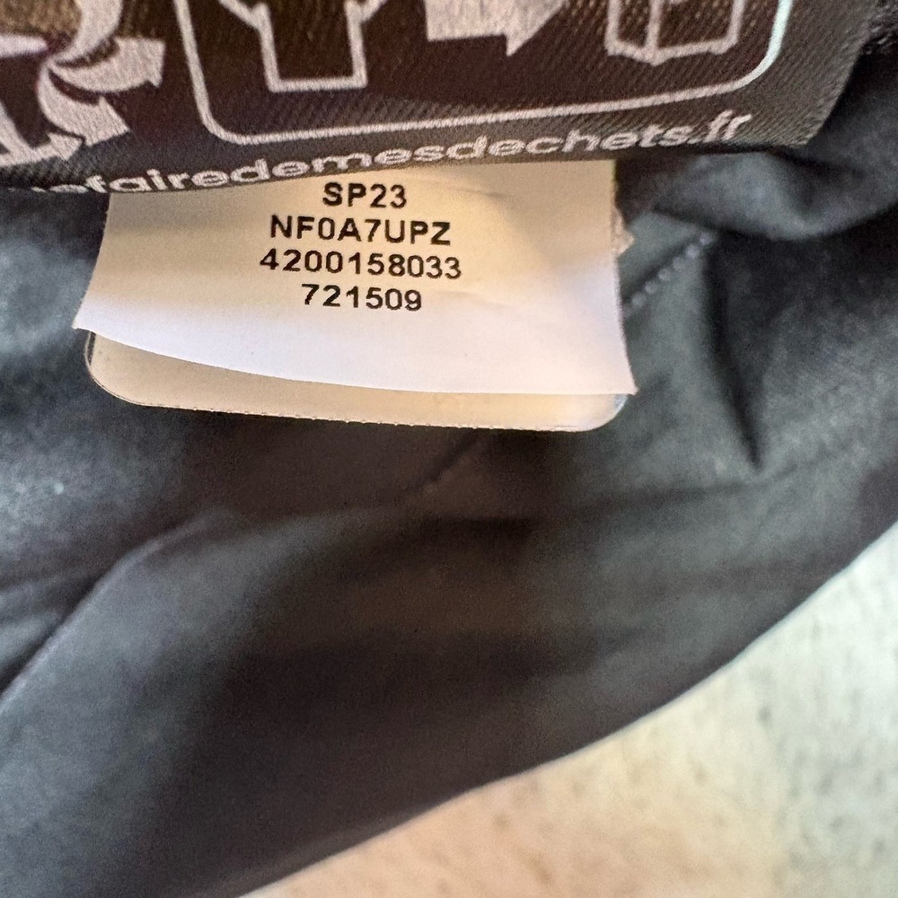 The North Face Mountain Sweatshirt Pullover Womens XS Black Purple Hoodie Casual - Picture 8 of 12
